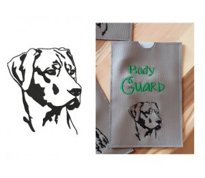 Stickdatei - Ridgeback Silhouette